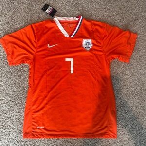 BNWT Player Version 2008 Netherlands Robin Van Persie Home Jersey